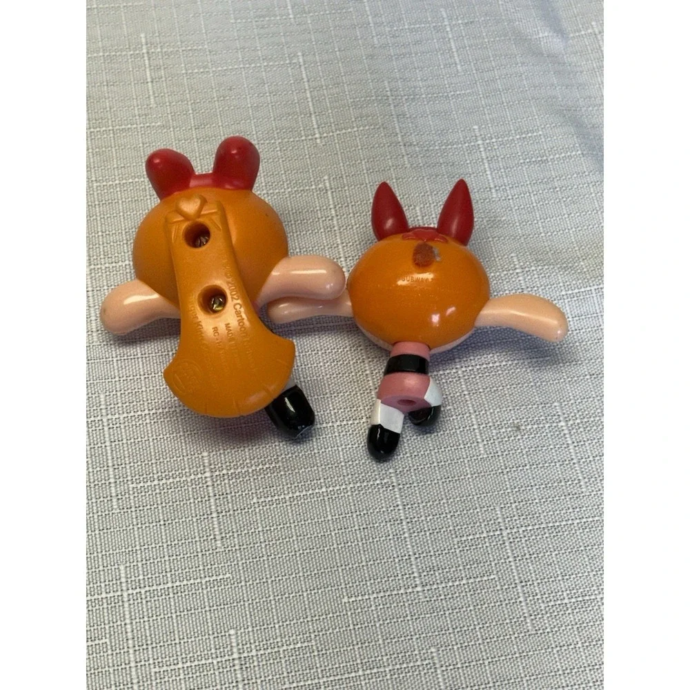 Vintage 2002 Powerpuff Girls Blossom Burger King Toy Lot 2 Action Figures